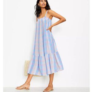 NWOT Loft Midi Dress